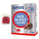 Jed na myši a potkany Cestoviny BROS 1Kg