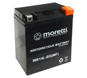 AGM (Gélová) batéria 14Ah MB14L-BS 12V MORETTI