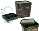 Fox Camo Square SET TAY, BUCKET s vekom Fox Square Bucket 17 litrov