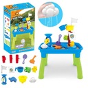 WOOPIE Water Table 2v1 Sandbox Pirate Ship 6 kusov