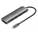 UGREEN HUB USB-C 3.0 - 3xUSB, USB-C PD 100W, SD