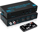 SWITCH HDMI 2.0 3x1 SPDIF EXTRACTOR HDCP 2.2 HDR