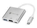 TECHLY USB-C Multiport to HDMI/USB-A adaptér