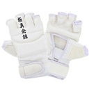 BELTOR KARATE RUKAVICE CHRÁNIČE RÚK KYOKUSHIN FISTS WHITE veľkosť S