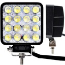 LED halogénová 48W pracovná lampa Vyhľadávacie svetlo QUAD ATV CF