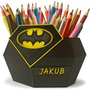 Organizér pasteliek KAJAWIS NAME box na náradie peračník Boy BATMAN SANTA