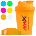 MINI SHAKER Amix 400ml - ORANŽOVÝ, Praktický šejker proteínové doplnky