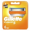 Čepele Gillette Fusion5 Náhradné čepele na holiace strojčeky - 6 kusov