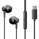 Headset, USB-C slúchadlá, 1,2 m kábel, čierna