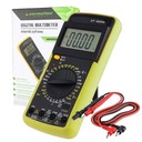 Digitálny merač prúdu, elektrický multimeter, univerzálny LCD tester napätia