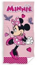 Bavlnená osuška do bazéna 70x140, minnie mouse ružová