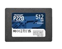 512 GB P220 SSD disk 550/500 MB/s SATA III 2,5 palca