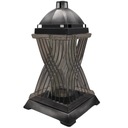 Náhrobná sviečka Lantern Square XGS Silver 34 cm Veľká