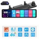 12-palcový 4G Android 8.1 Car DVR Mirror GPS