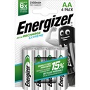 4x ENERGIZER EXTREME AA R6 BATÉRIE 2300mAh