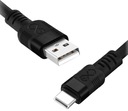 eXc USB-A < > Kábel USB-C WHIPPY Pro 2m 60W tmavý, eXc, OR-EXC4