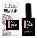 La Rosa Nail Gel Builder Foundation 7v1 Peach UV/LED 15 ml