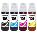 4x ATRAMENT PRE EPSON ECOTANK 103 SADA CMYK 4x 70ml