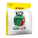 Tropické KOI Spirulina Krmivo pre kapry KOI veľké granule 