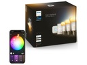 Sada troch žiaroviek Philips Hue White E27 8W