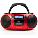 CD PRIJÍMAČ BOOMBOX MP3 USB AIWA BBTC-550RD