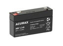 ACUMAX AM BATÉRIA 1,3 Ah 6 V 1,3-6