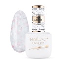 NaiLac Glammy Base Milk&Silver gumená báza