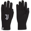 ADIDAS ZIMNÉ FUTBALOVÉ RUKAVICE ŠPORTOVÉ TEPLÉ JUVENTUS BLACK R.S.