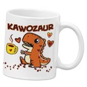 DINO hrnček s darčekom dinosaurus COFFEE DINOSAUR