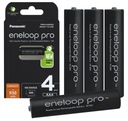 4X R03/AAA BATÉRIE ENELOOP PRO PANASONIC 950MAH JAPONSKÉ BATÉRIE