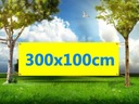 Reklamný banner, Frontlit bannery 300x100cm Vysoká kvalita