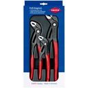 KNIPEX COBRA SADA 3 NASTAVITEĽNÝCH KLIEŠŤA NA RÚRU