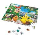 Puzzle + meno Pokemon Detective Pikachu A3 252 ks