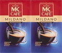 Bezkofeínová mletá káva MK Cafe Mildano 250 g x2