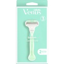 Holiaci strojček Gillette Venus Smooth Sensitive + 2 kazety - Ako darček