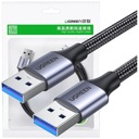 UZELENÝ KÁBEL DLHÝ SILNÝ USB - USB 3.0 5GB/S 2M ŠEDÝ