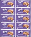 Sušienky Milka Sensations s kakaovou náplňou a čokoládovými kúskami 156g x10