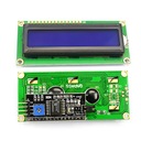 IIC LCD1602C modrý LCD1602 LCD modul modrý