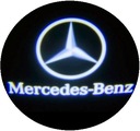 LOGO LED SVETLÁ DVERÍ x2 MERCEDES C-CLASS W203