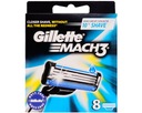 Gillette Mach3 žiletky 8 ks