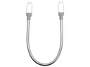 Kábel Verbatim USB-C(M) – USB-C(M) 3.1 Gen 2 0,3 m strieborný