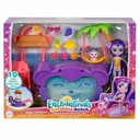 Súprava tropického bazéna Enchantimals + bábika Monkey HTW73 MATTEL