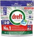 Dreft Platinum Original kapsule do umývačky riadu 75 ks