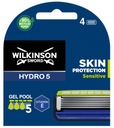 WILKINSON Hydro 5 Skin žiletky 4 ks