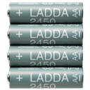 AA batérie 2450mAH 4 ks HR06 dobíjacie batérie