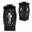 Glamour sviečka Shrine Glass Hit Cross Small 3D Black Modern LG23