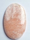 FUSIMA Scolecit ružový kabošon ~4,6x2,9 cm č.7