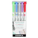 ZEBRA MILDLINER HIGHLIGHTER 5KS COOL&REF