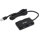 Nabíjací hub so 4 USB portami YHB 4341BK,