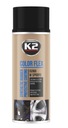 K2 COLOR FLEX ČIERNY LESK GUMA SPREJ 400ML